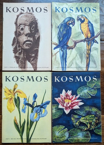 Hefte kosmos magazin 1953 - kosmos,