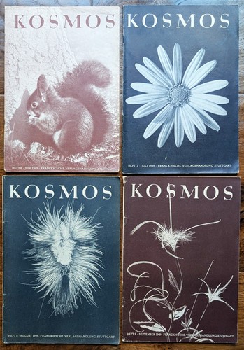 Hefte kosmos magazin 1949 - kosmos,