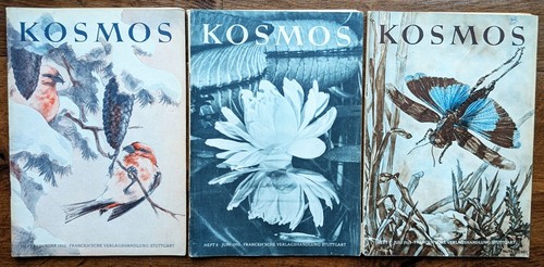 Hefte kosmos magazin 1952 - hefte,