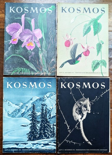 Hefte kosmos magazin 1951 - hefte,