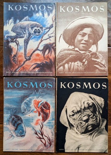 Hefte kosmos magazin 1950 - hefte,
