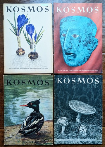 Hefte kosmos magazin 1954 - 4,